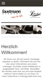 Mobile Screenshot of faustmann.cc